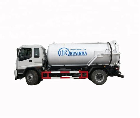 quality  Japanese carbon steel Q235 low price garbage collection vacuum suction truck 10000liters sewage truck for sale factory