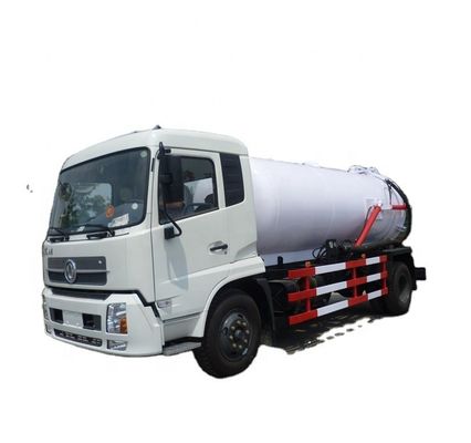 quality  Dongfeng 10000 liters jetting truck septic tank vacuum sewage suction trucks sewage vacuum truck DFL1160BX factory
