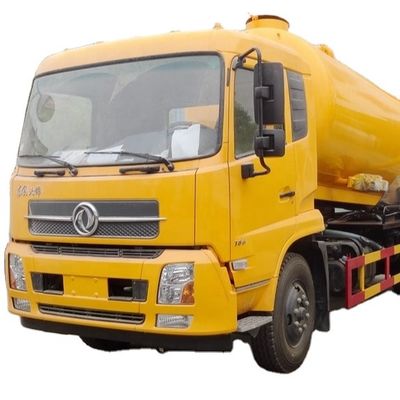 quality  High Quality Steel Plate (6mm) Dongfeng 4X2 12CBM Vacuum Sewage Suction Truck Factory Price Sewage Trucks For Sale factory