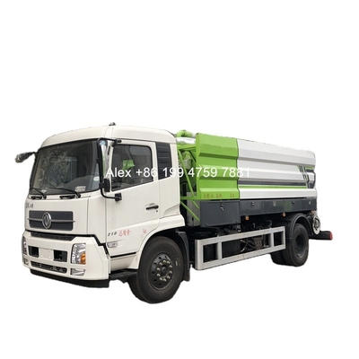 4x2 Dongfeng 12000 liters sewage suction tanker truck 1-10T