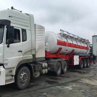 Truck Trailer New30 m3 Vacuum Sewage Tank Truck Semi Trailer