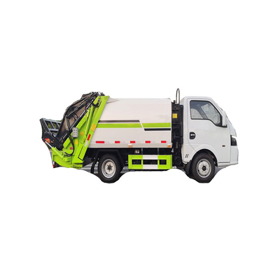 Building Material Stores Well Made Diesel Manual 3 Ton Compressed Large Capacity Garbage Truck