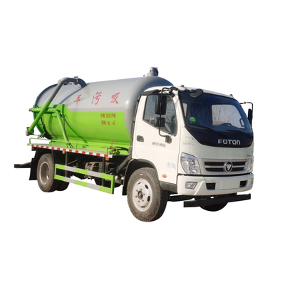 Good Condition New 4*2 Vacuum Sewage Suction Truck 7.0cbm 4.5cbm 8.19cbm Sewage Suction Truck For Sale &amp;gt; 50T