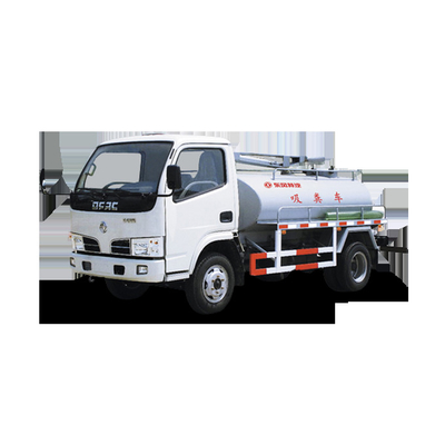 4x2 5 cubic meter sewage fecal suction truck brand new for sale