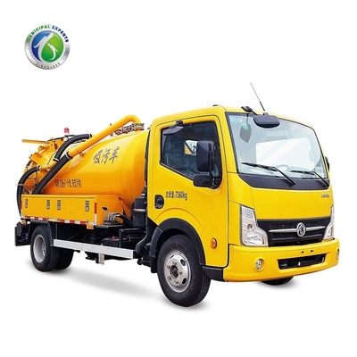 Separation of &amp;amp; Dubai Mini Vacuum Suction Sewage Sludge Filter System 4500 Liter Tank Truck With JUROP Pump
