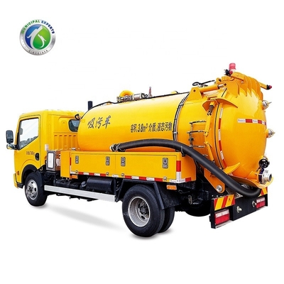 Xiang Long 540 M3/h 3300mm manual 6000*1990*2560 EURO 5 Yuchai 118HP diesel sewage vacuum truck septic tank suction truck protection 2021 emergency safty