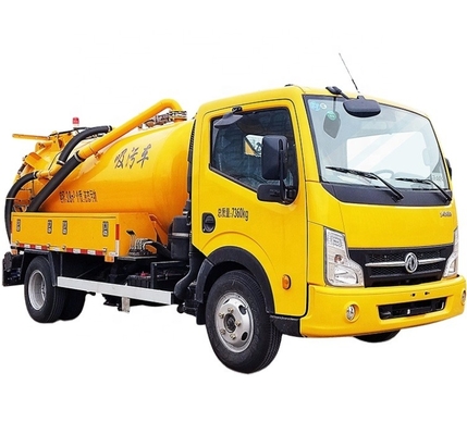 Carbon Steel Combi Suction Sewage Sucker Sewer Jet Trucks With Mud And Water Tank