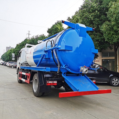 Q235 Carbon Steel Vacuum Sewage Suction Jetting Sewer Cleaner Sucking Trucks