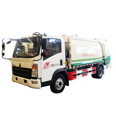 Trash Transport 4x2 Light Waste Collection Compactor Garbage Truck