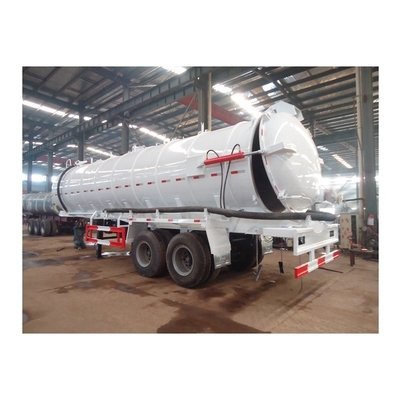 Other Trailers 2 Axle 25000 Liters Vacuum Sewage Tank Semi Trailer Suction Pump