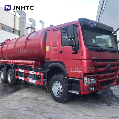 SINOTRUK HOWO 6X4 Sewage Sludge Suction Truck 18 CBM 6*4 Model 371hp Drive 20000L