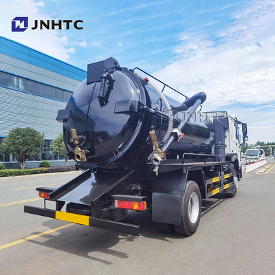 sinotruk howo vacuum sewage tank septic fecal suction pump clean truck 6X4 10cbm truck for sale 11 - 20T