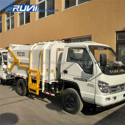 Hydraulic Garbage Truck Container Lifter Garbage Removal Trucks Hydraulic Dump Waste Truck 5250*1880*2230mm