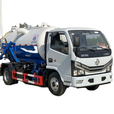 Hot Selling 5 Sewage Suction Truck Septic Tank Sewage Vacuum Suction Truck Made In China