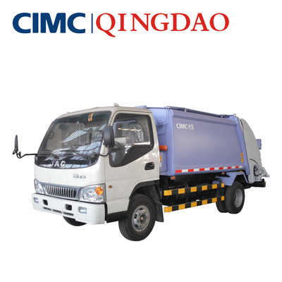 food &amp;amp; Beverage plant 6.5cbm 3TONS cimc garbage truck compactor