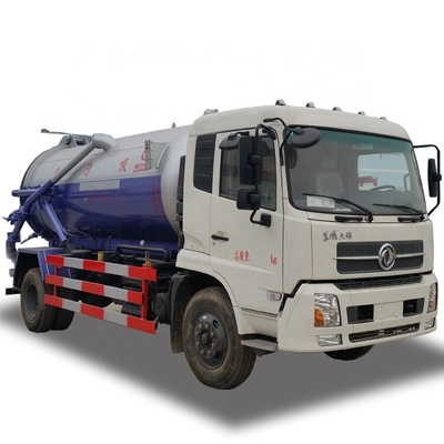 12000liters vacuum sewage suction tanker truck for sale,4x2 sewer dredge vehicle for 12000liters city
