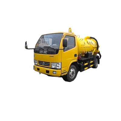 Carbon Steel Dongfeng Vacuum Sewage Suction Tanker Mini Suction Sewage Truck For Mud Sewage
