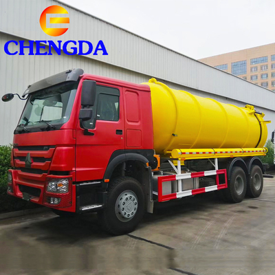 2021 Popular SEWAGE SUCTION Howo 10 Wheels Vacuum Sewage Suction Truck