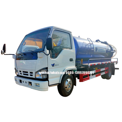 Japanese CLW Sewage Truck Manufacturer Supply Guaranteed 100% Brand 4-6 Tons Suction Truck Sewage Vacuum Pump For Sale 1-10T