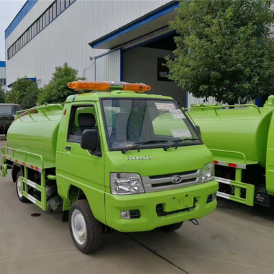 stainless steel etc Forland Carbon Steel Q235 2000 Liters 2 Ton Trucks Small Fecal Sewage Suction Truck For Sale